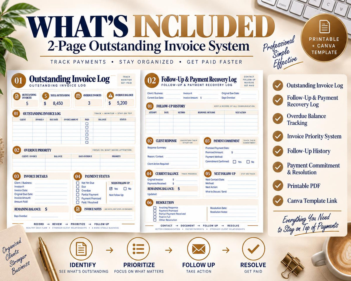 Multi-Page Outstanding Invoice Tracker — image 10 of 10