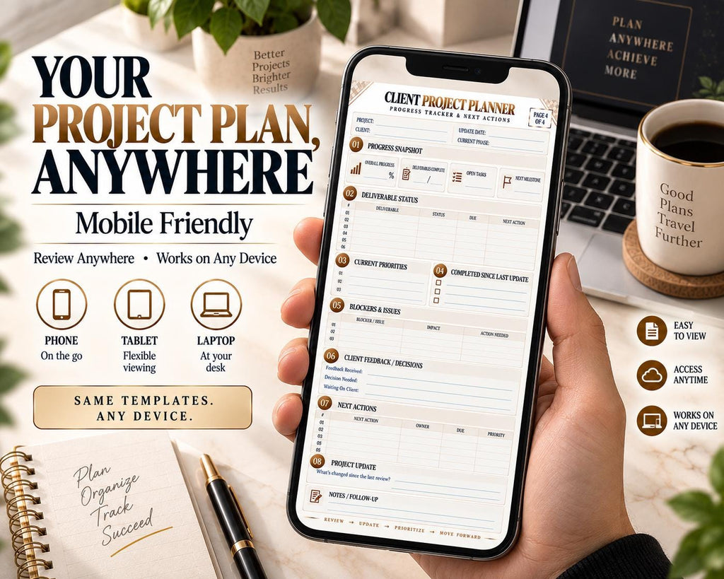 Multi-Page Client Project Planner — image 8 of 10