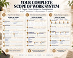 Multi-Page Scope of Work Template — image 2 of 10