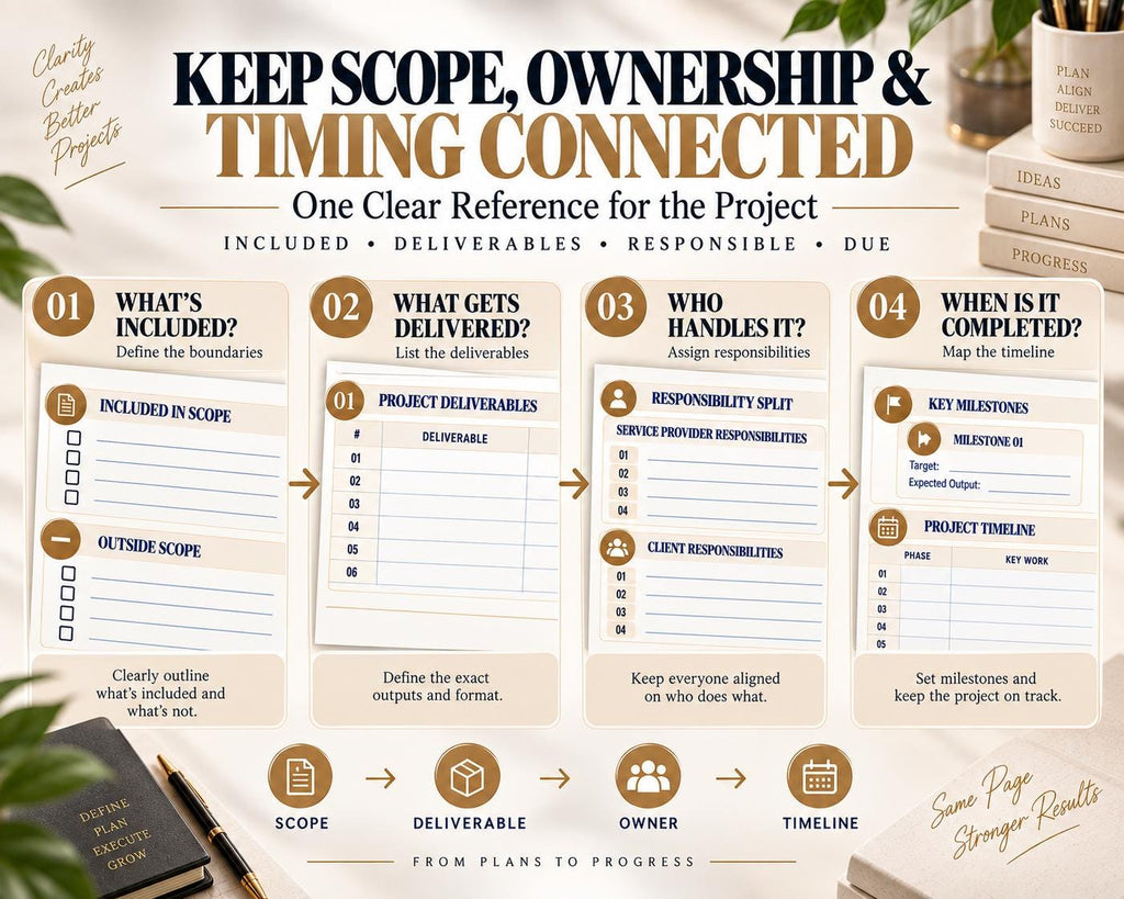 Multi-Page Scope of Work Template — image 6 of 10