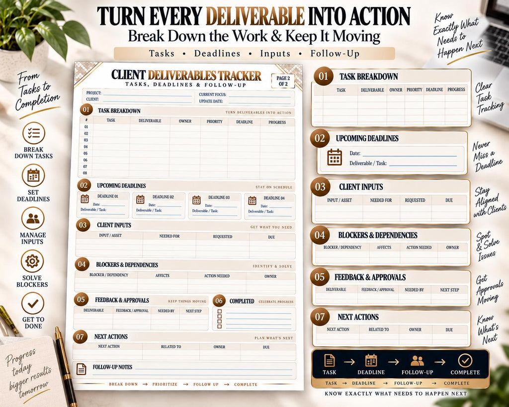 Multi-Page Client Deliverables Tracker — image 4 of 10