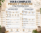 Multi-Page Client Project Timeline — image 2 of 10