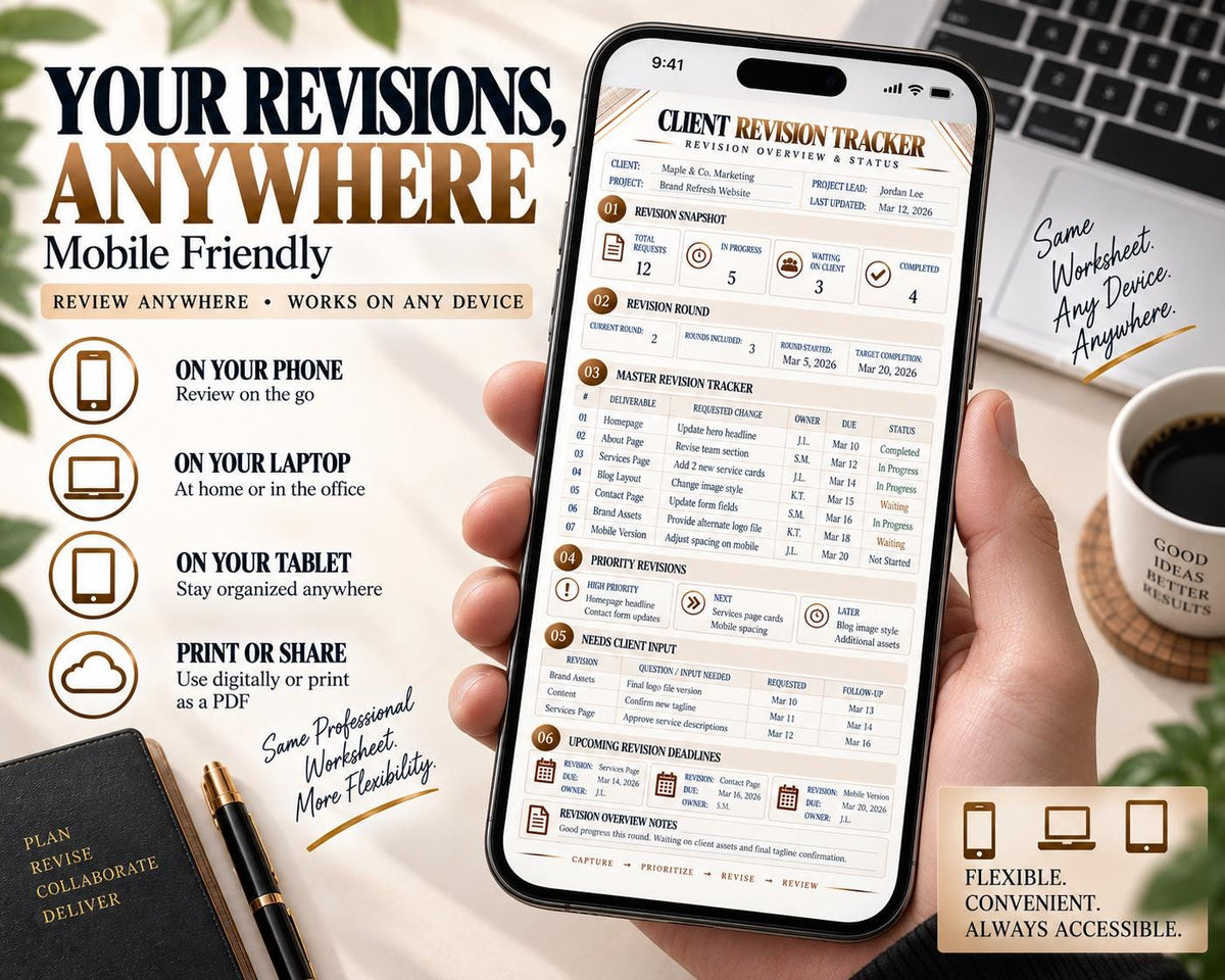 Multi-Page Client Revision Tracker — image 8 of 10