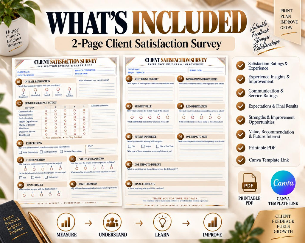 Multi-Page Client Satisfaction Survey — image 10 of 10