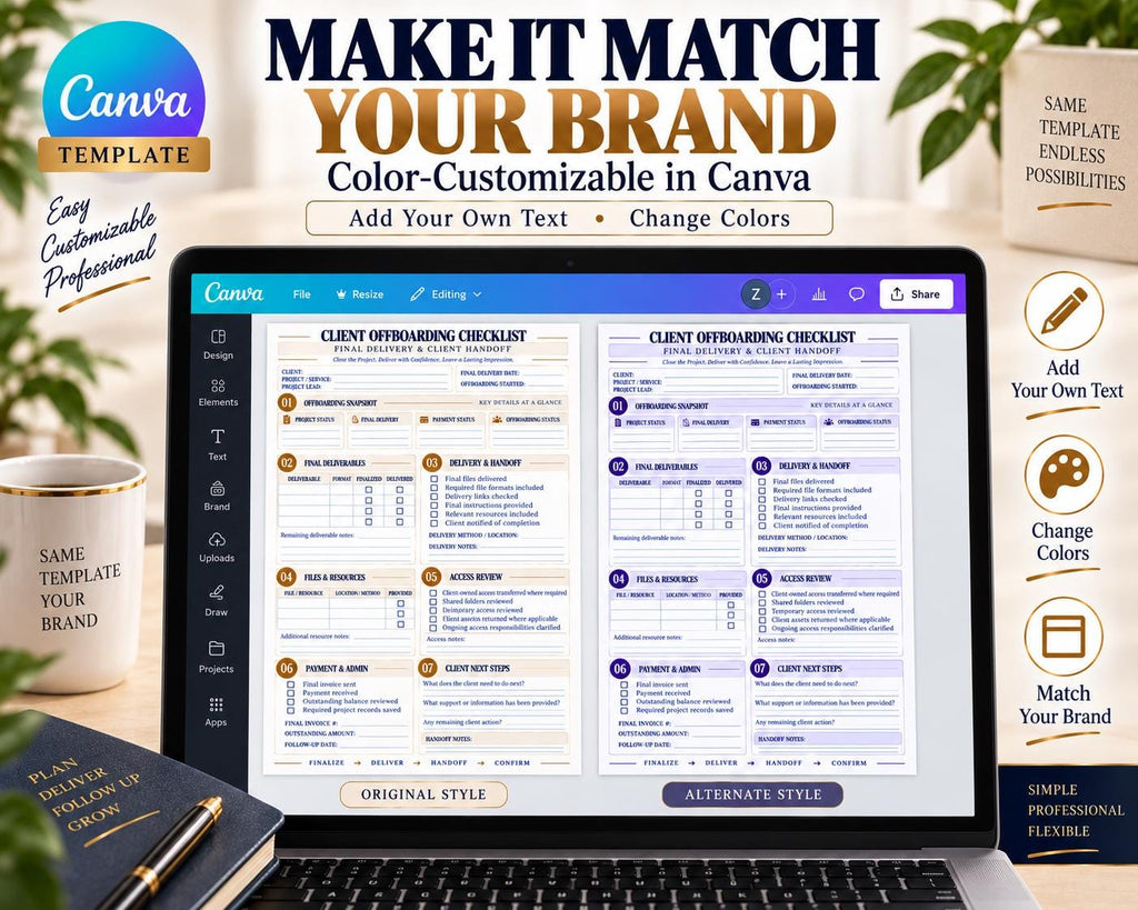 Multi-Page Client Offboarding Checklist — image 9 of 10