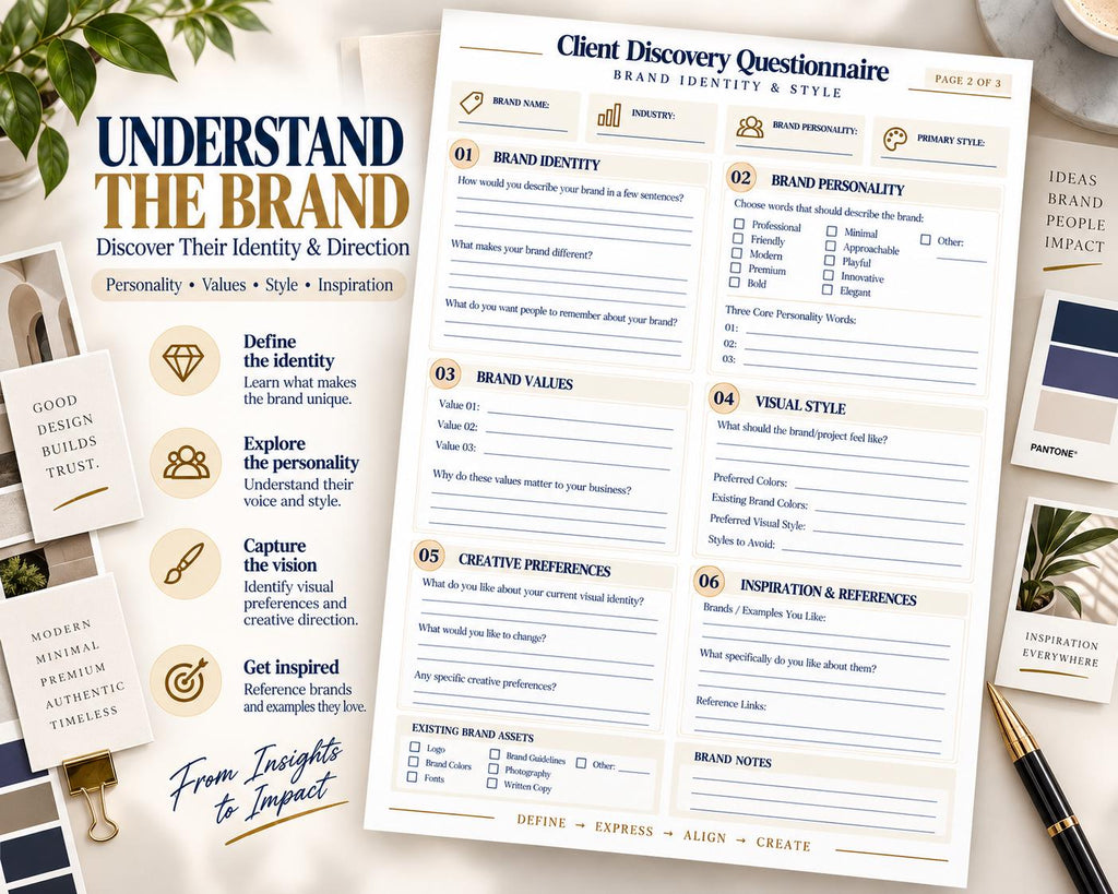 Multi-Page Client Discovery Questionnaire — image 4 of 10