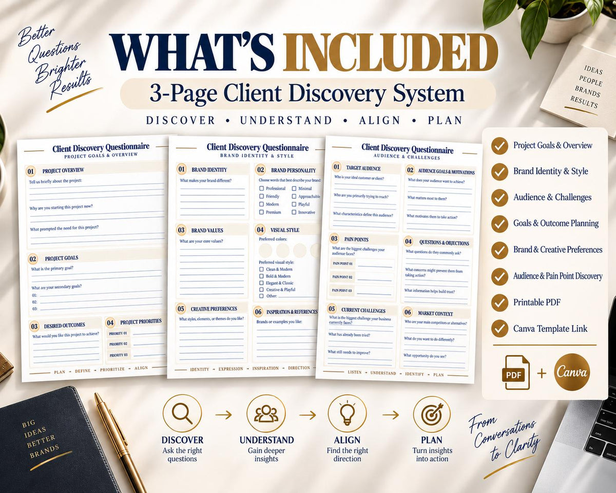 Multi-Page Client Discovery Questionnaire — image 10 of 10