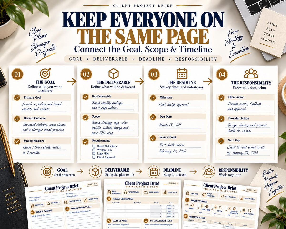 Multi-Page Client Project Brief — image 6 of 10