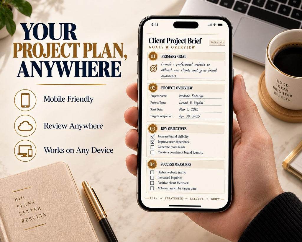 Multi-Page Client Project Brief — image 8 of 10