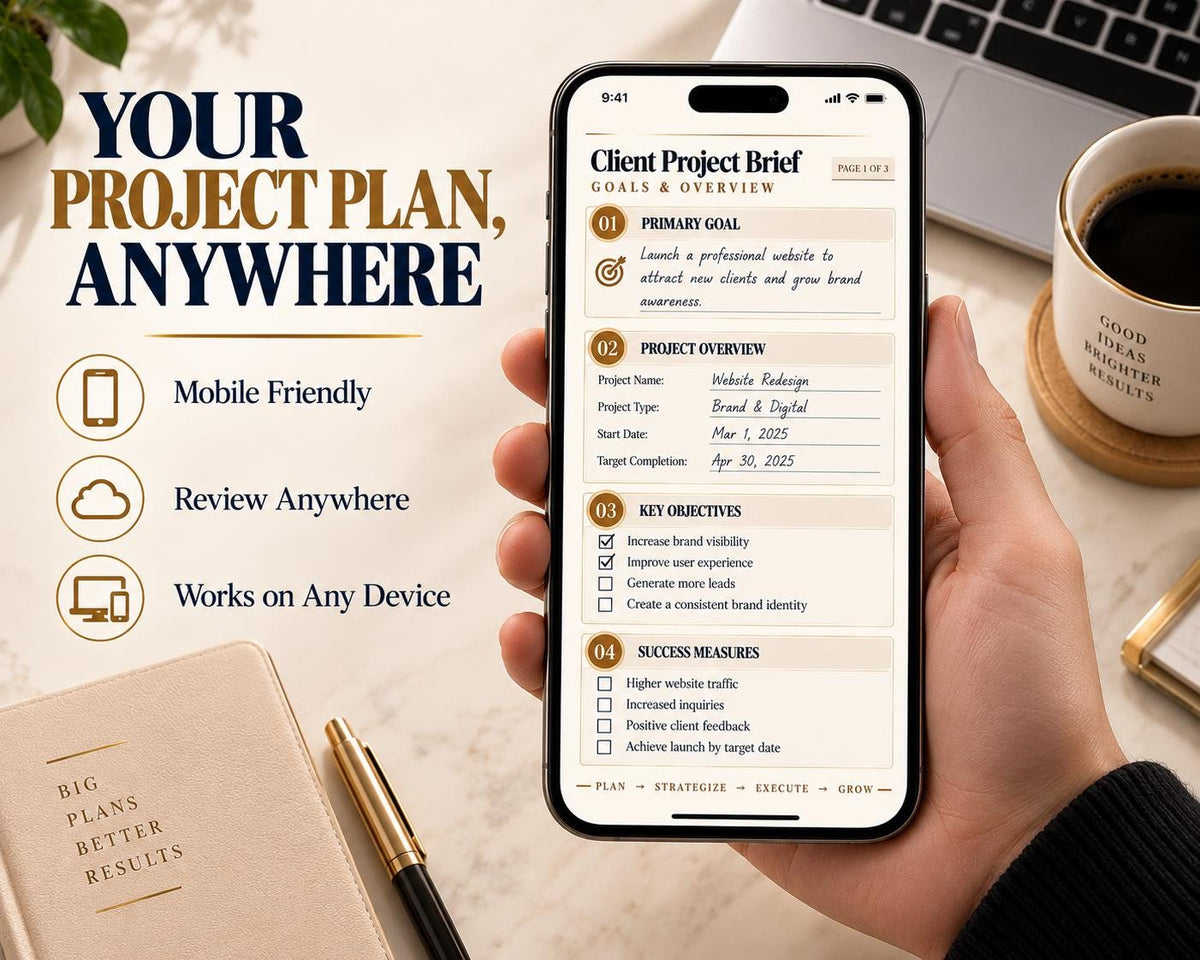 Multi-Page Client Project Brief — image 8 of 10