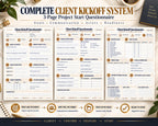 Multi-Page Client Kickoff Questionnaire — image 2 of 10