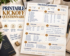 Multi-Page Client Kickoff Questionnaire — image 7 of 10