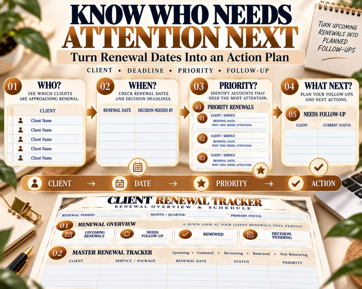 Multi-Page Client Renewal Tracker — image 5 of 10