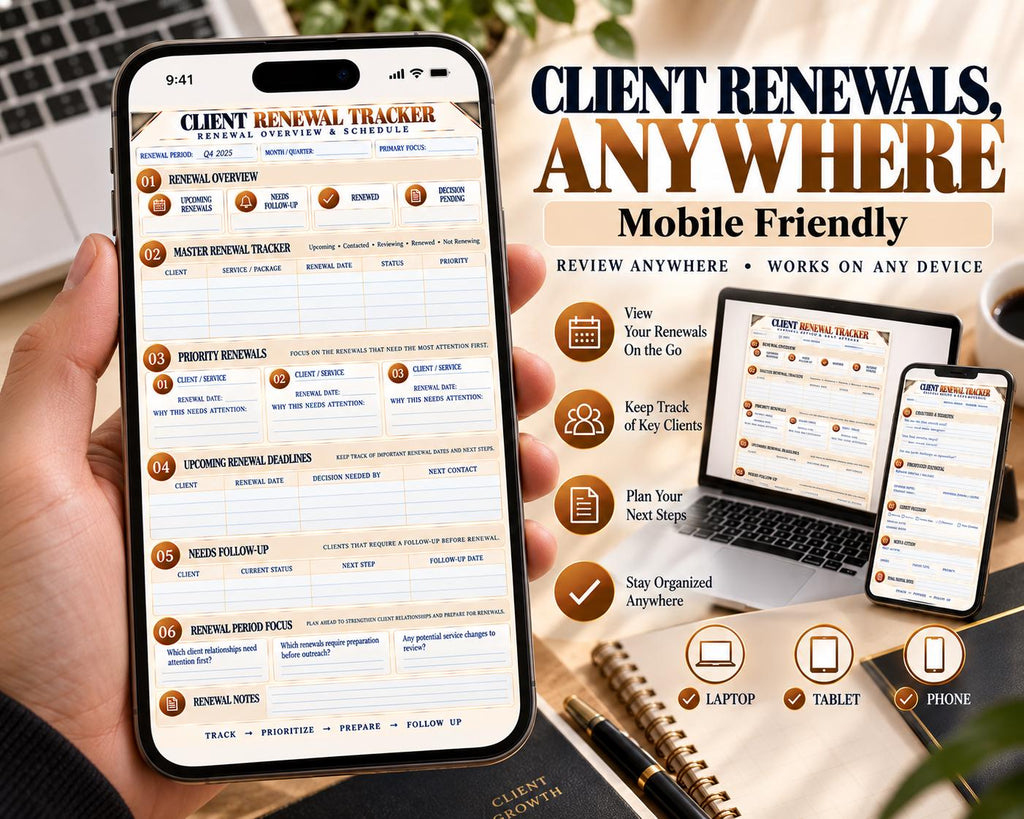 Multi-Page Client Renewal Tracker — image 8 of 10