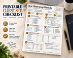Multi-Page New Client Setup Checklist — image 7 of 10