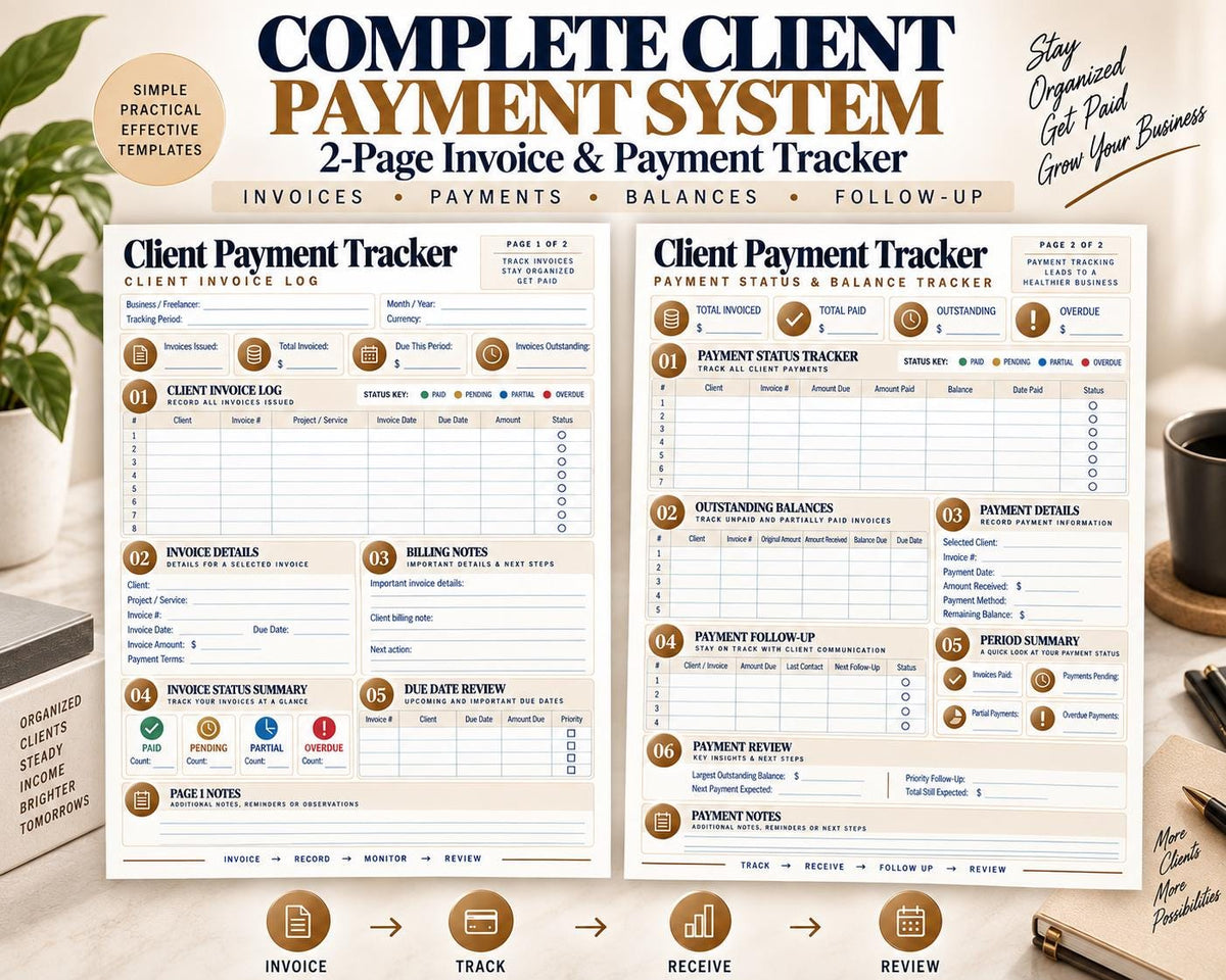 Multi-Page Client Payment Tracker — image 2 of 10