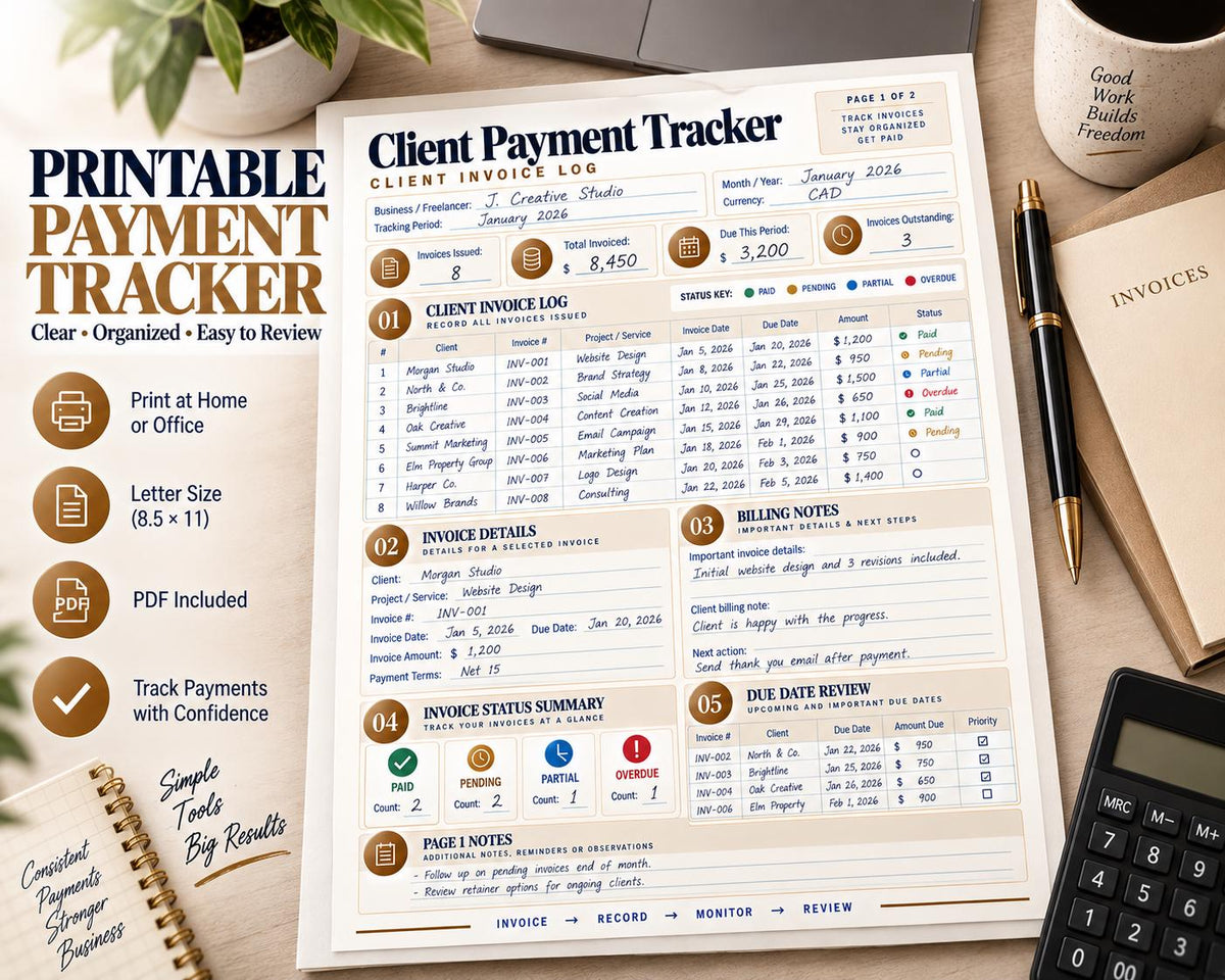 Multi-Page Client Payment Tracker — image 7 of 10
