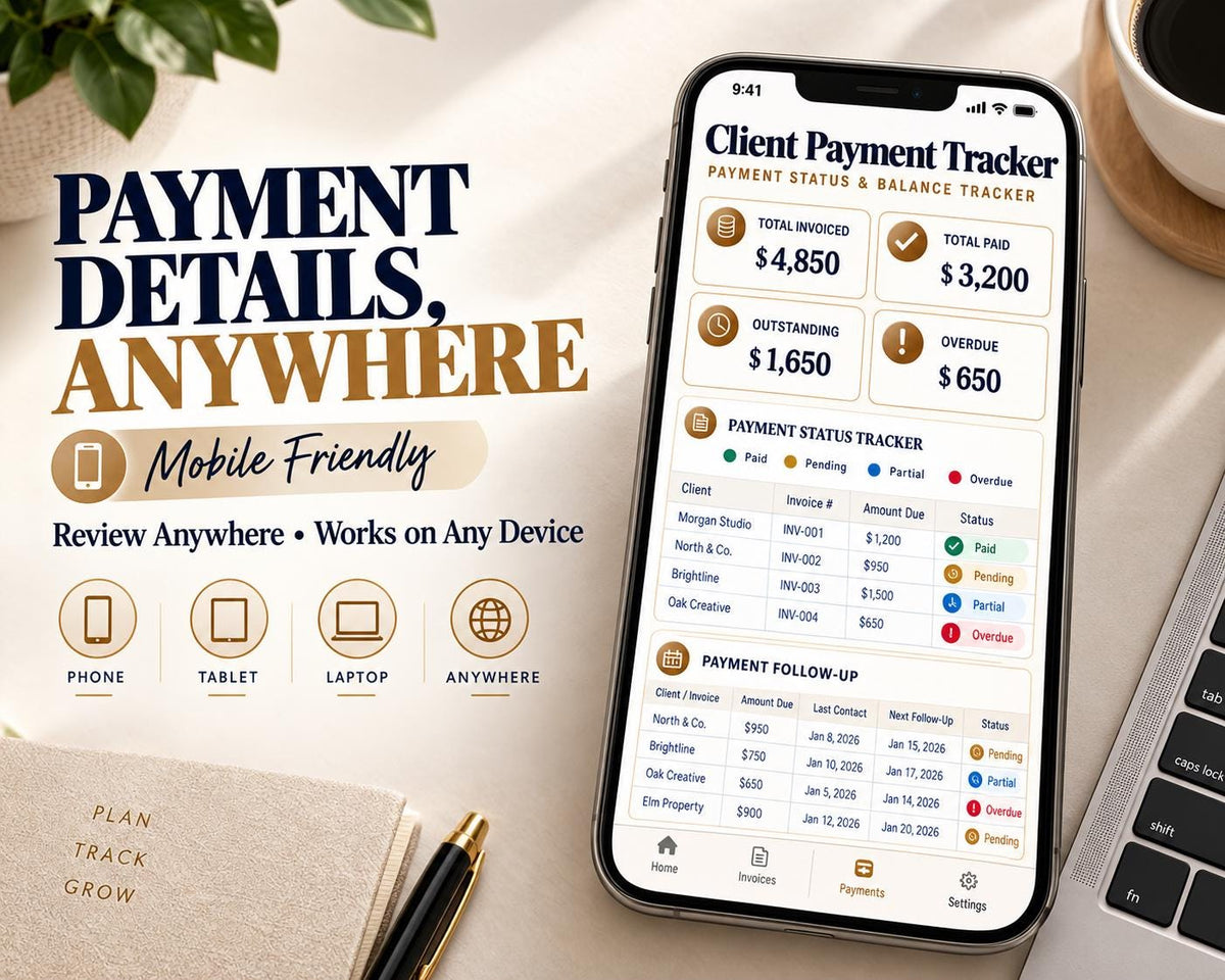 Multi-Page Client Payment Tracker — image 8 of 10