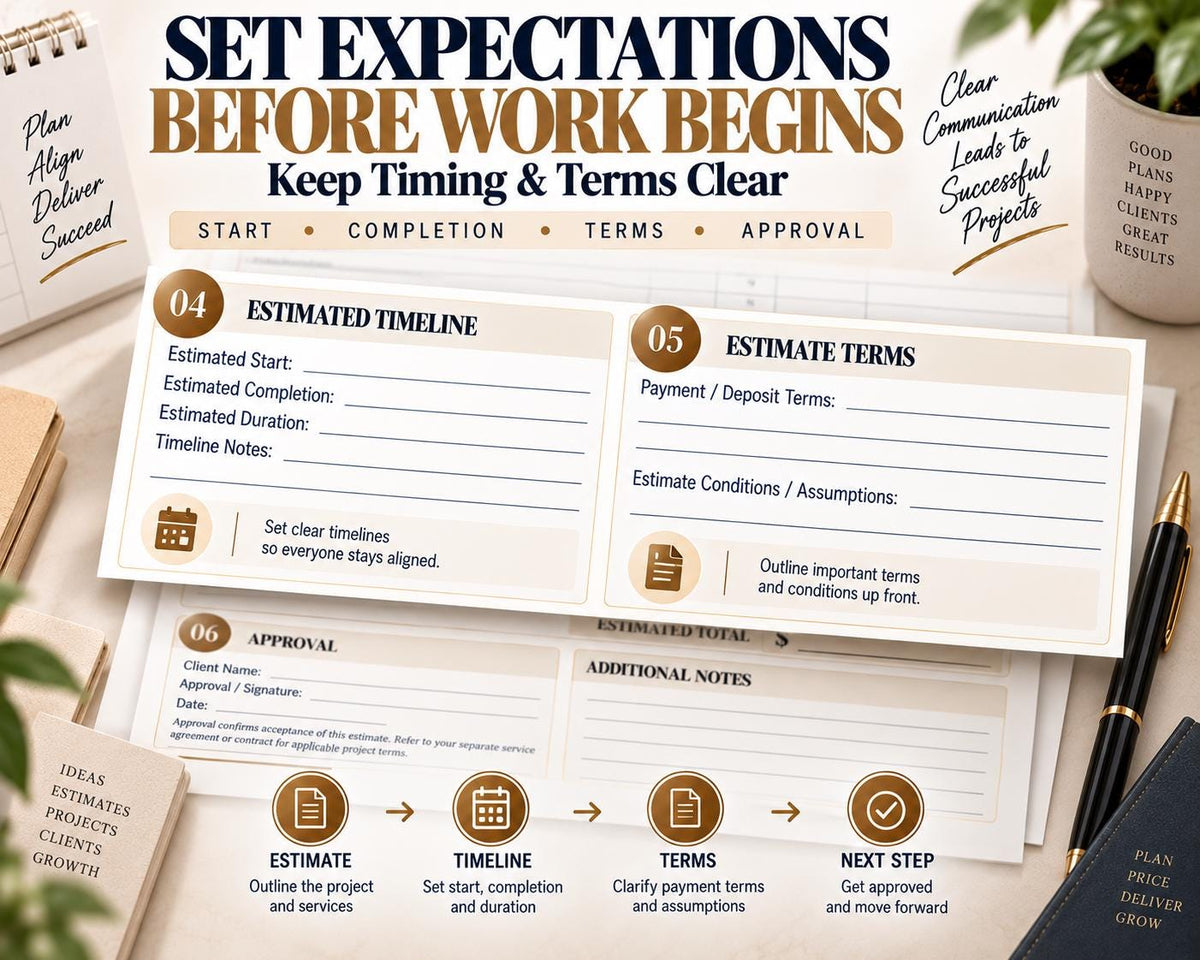 Service Estimate Template — image 5 of 10