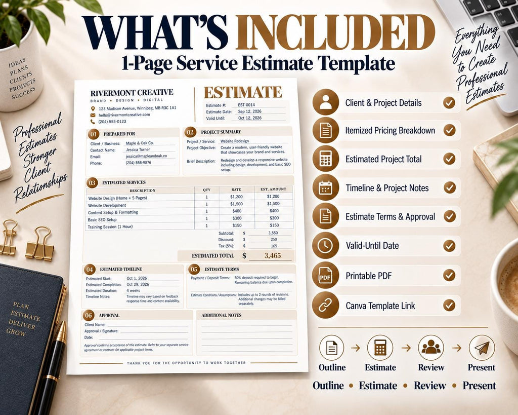 Service Estimate Template — image 10 of 10