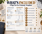 Service Estimate Template — image 10 of 10