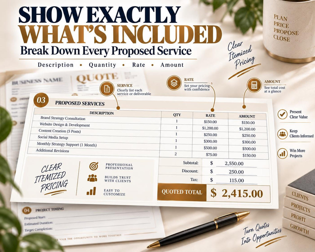 Client Quote Template — image 3 of 10