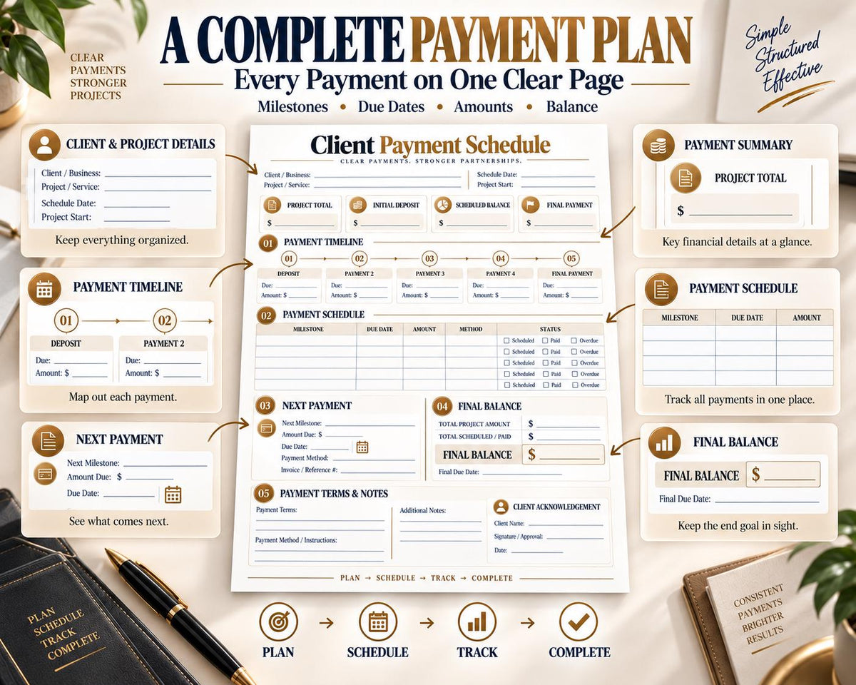 Client Payment Schedule — image 2 of 10