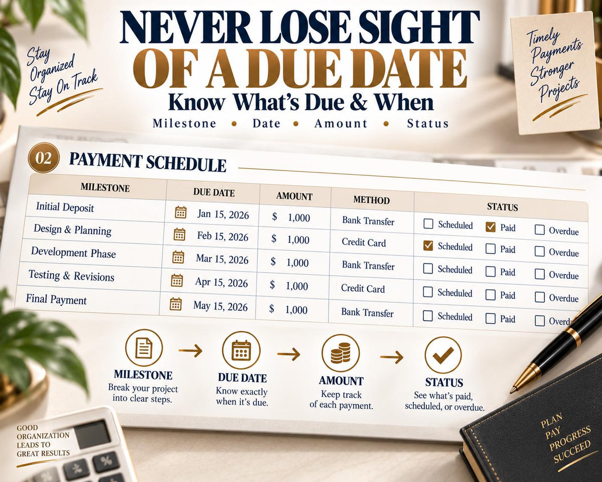 Client Payment Schedule — image 4 of 10