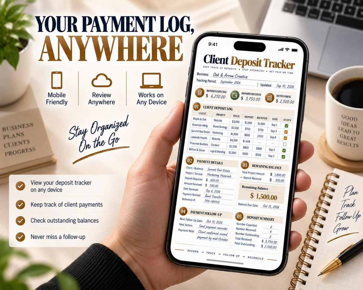 Client Deposit Tracker — image 8 of 10