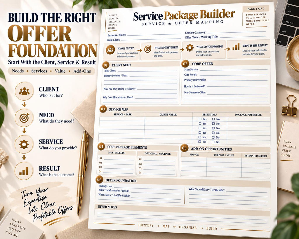 Multi-Page Service Package Builder — image 3 of 10