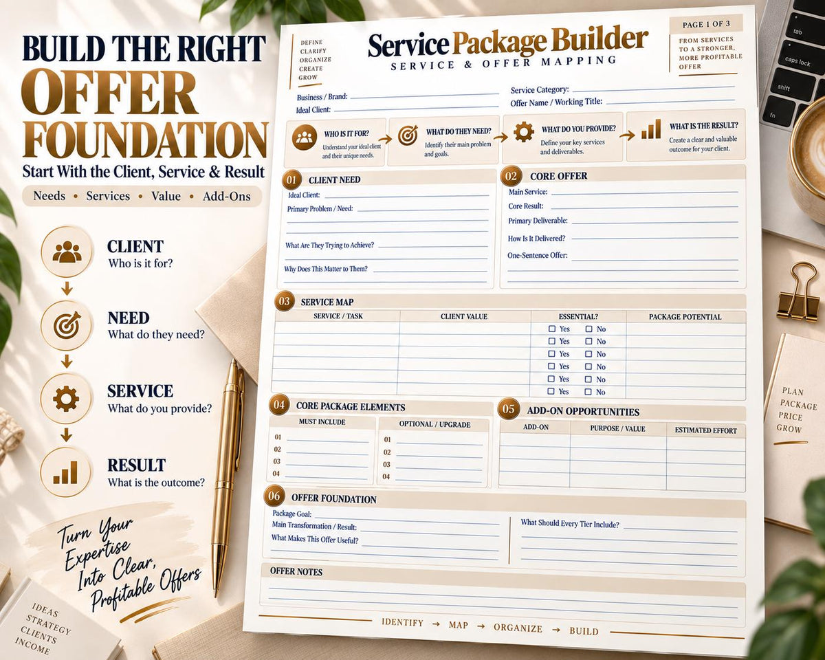 Multi-Page Service Package Builder — image 3 of 10