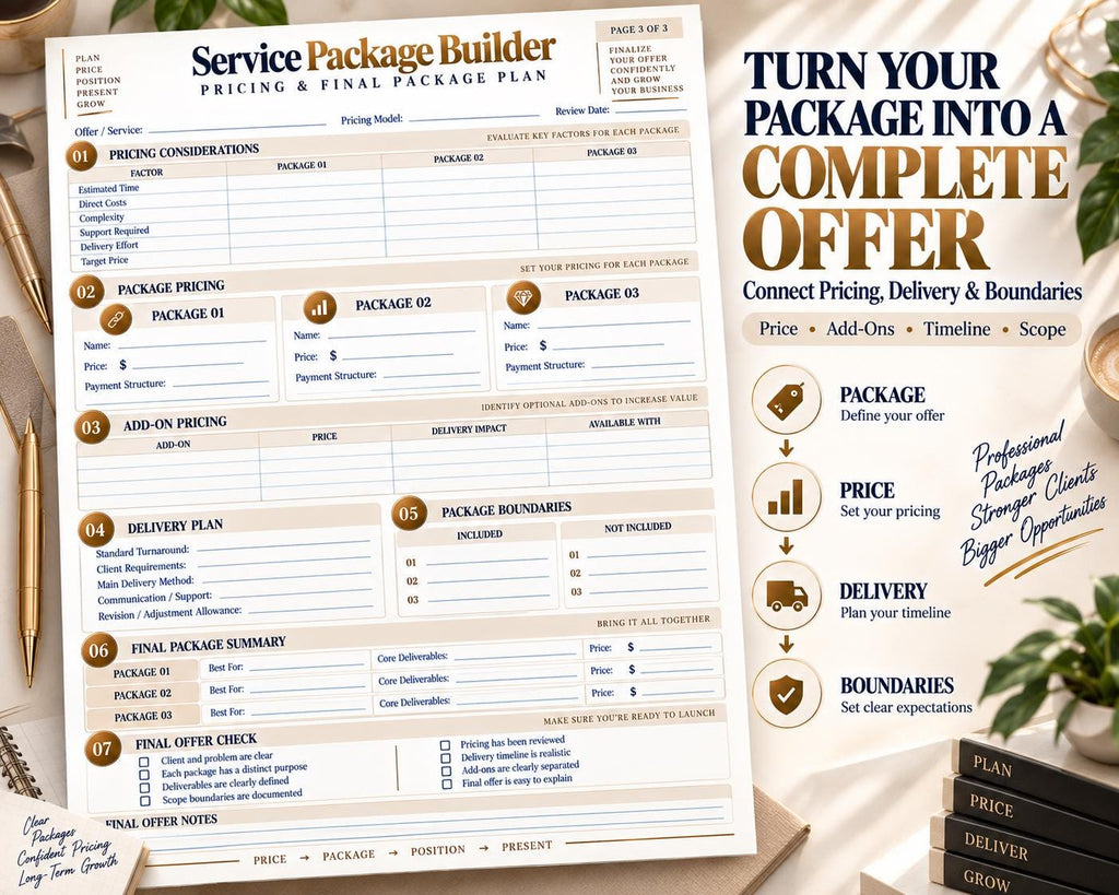 Multi-Page Service Package Builder — image 5 of 10