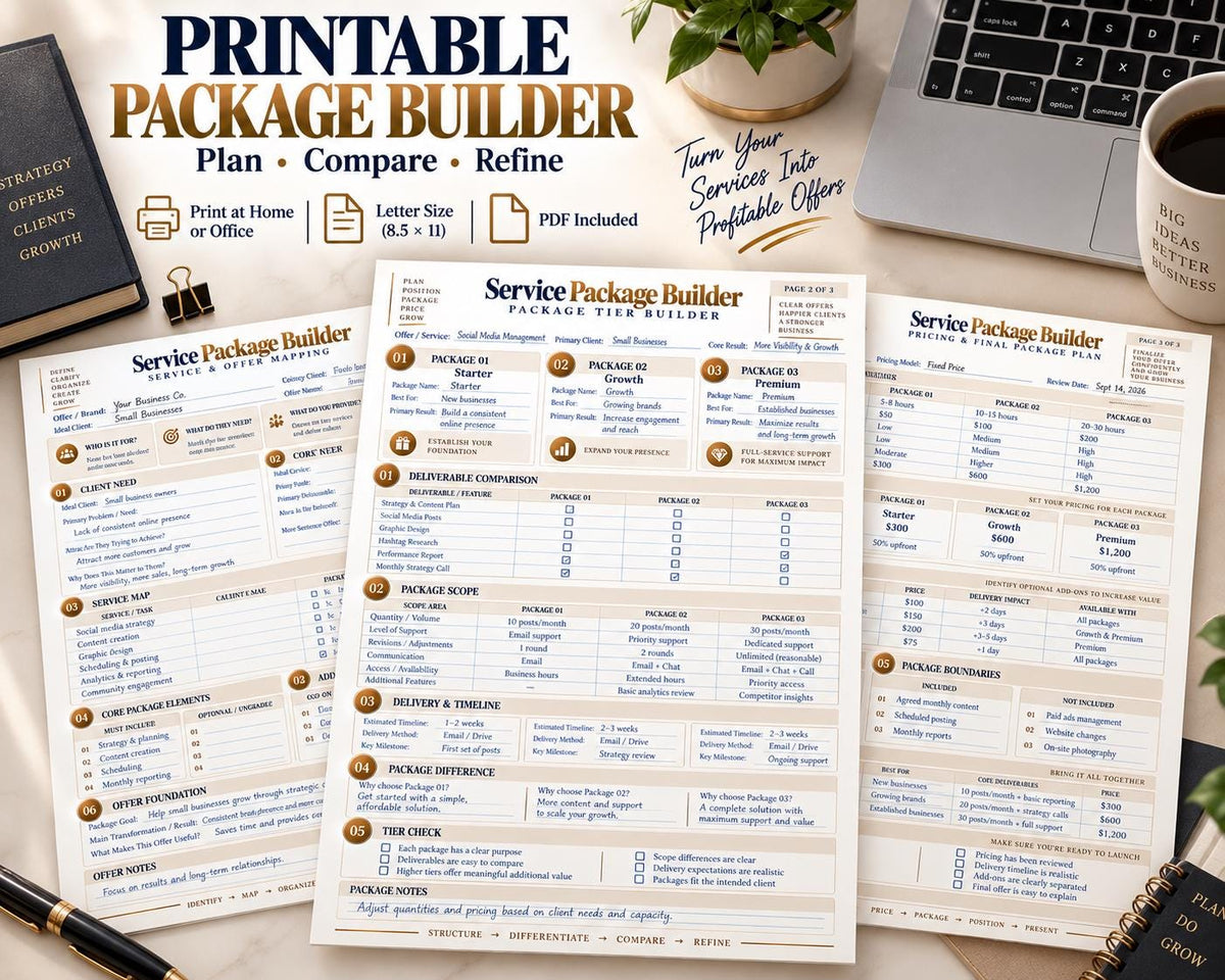 Multi-Page Service Package Builder — image 7 of 10