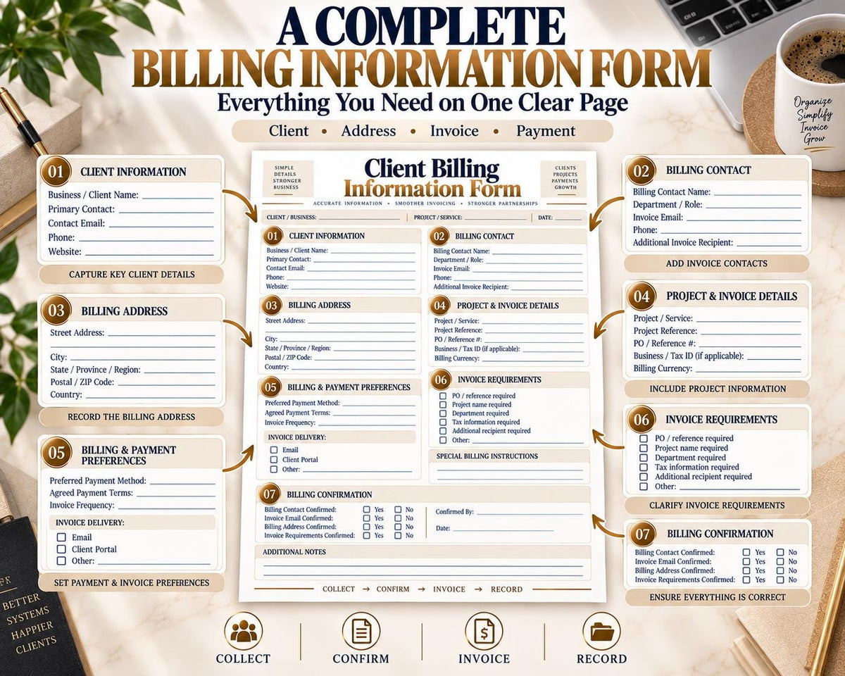 Client Billing Information Form — image 2 of 10