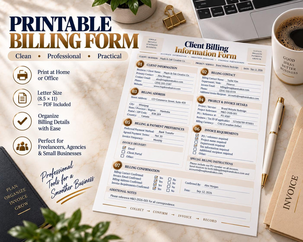 Client Billing Information Form — image 7 of 10