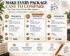 Multi-Page Pricing Package Comparison — image 5 of 10