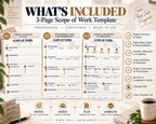 Multi-Page Scope of Work Template — image 10 of 10