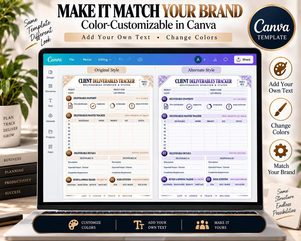 Multi-Page Client Deliverables Tracker — image 9 of 10