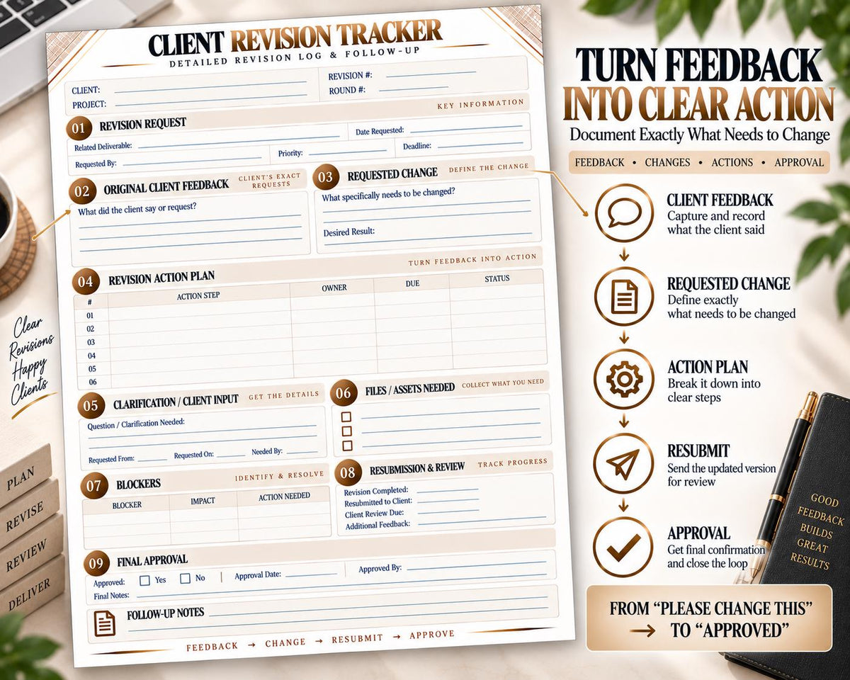 Multi-Page Client Revision Tracker — image 4 of 10