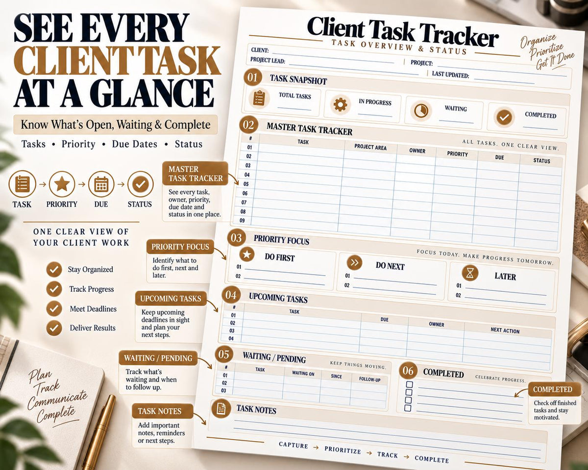 Multi-Page Client Task Tracker — image 3 of 10