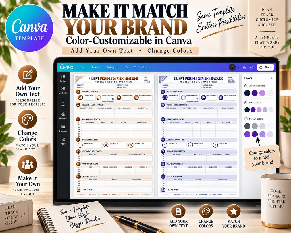 Multi-Page Client Project Status Tracker — image 9 of 10