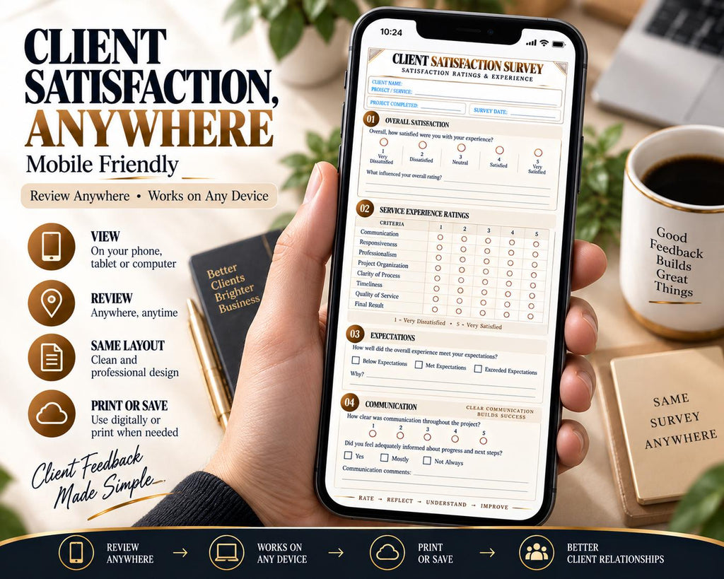 Multi-Page Client Satisfaction Survey — image 8 of 10
