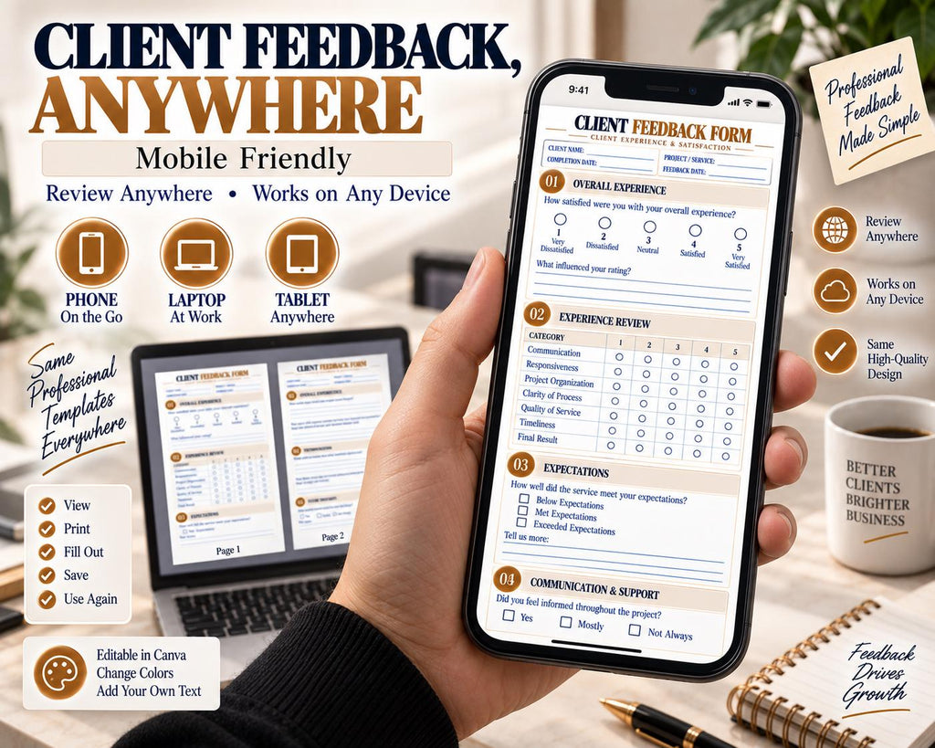 Multi-Page Client Feedback Form — image 8 of 10