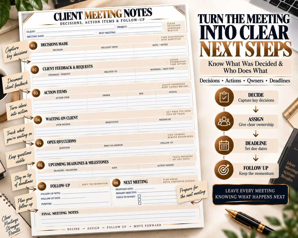 Multi-Page Client Meeting Notes — image 4 of 10
