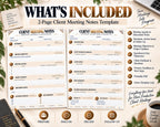 Multi-Page Client Meeting Notes — image 10 of 10