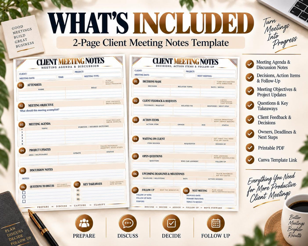 Multi-Page Client Meeting Notes — image 10 of 10
