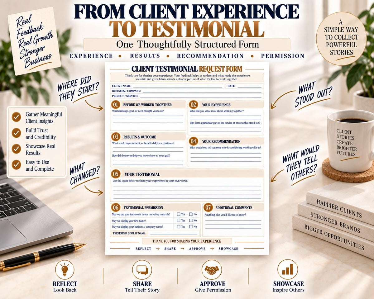 Client Testimonial Request Form — image 2 of 10