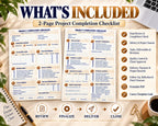 Multi-Page Project Completion Checklist — image 10 of 10