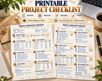 Multi-Page Project Completion Checklist — image 7 of 10