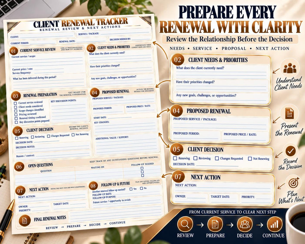 Multi-Page Client Renewal Tracker — image 4 of 10